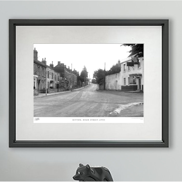 The Francis Frith Collection Bitton, High Street C1955 Picture Frame Photograph Wayfair.co.uk